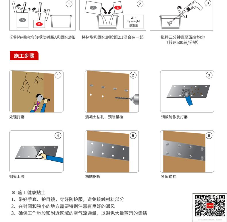 包钢宁阳粘钢加固施工过程